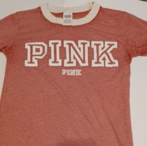 PINK coral colored t shirt